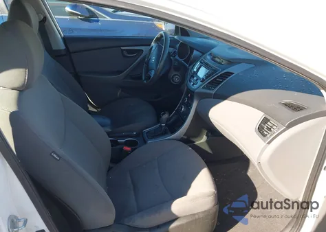 2014 Hyundai Elantra Se z USA, uszkodzony, nr VIN 5NPDH4AEXEH495667